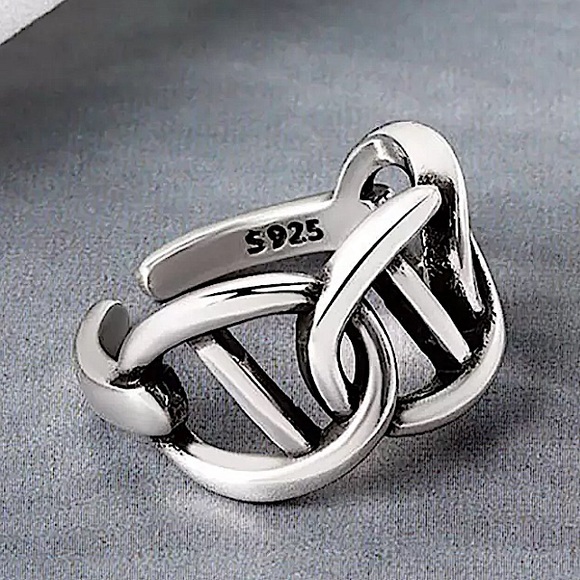STERLING SILVER MARINER RING - Picture 4 of 6